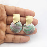 Natural Abalone Shell Earrings