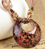 Handmade Vintage Ethnic Crystal Necklace