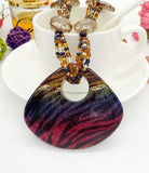Handmade Vintage Ethnic Crystal Necklace
