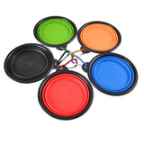 Travel Collapsible Silicone Pets Bowl