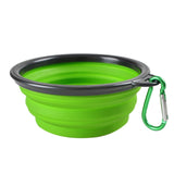 Travel Collapsible Silicone Pets Bowl