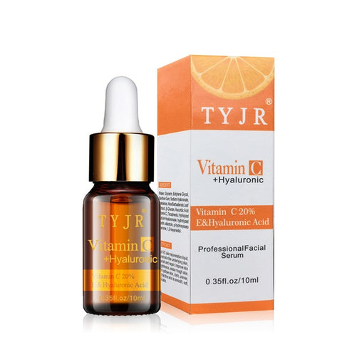 Natural Vitamin C  & E Serum with Hyaluronic Acid Organic Anti Aging Anti Wrinkle Serum