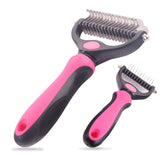 Dog Stainless Double-sided Comb Brush